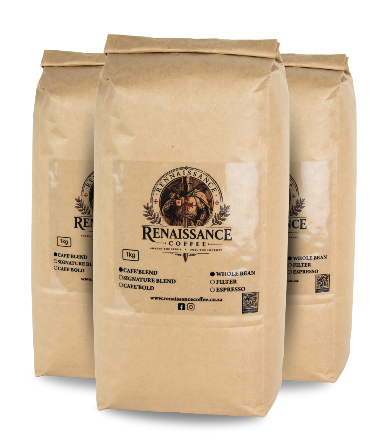 Renaissance Coffee products and blends