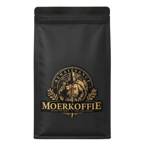 Renaissance MoerKoffie 125g coffee packaging