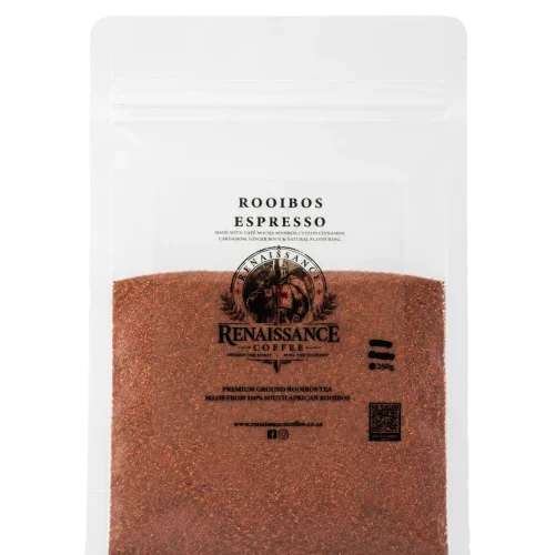 Renaissance Coffee Rooibos Espresso packaging